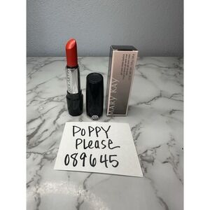 Mary Kay Gel Semi-Matte Lipstick POPPY PLEASE Rouge Pavot 089645 Full Size NEW